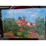Средна картина масло на платно Испания - 3800 - КА56